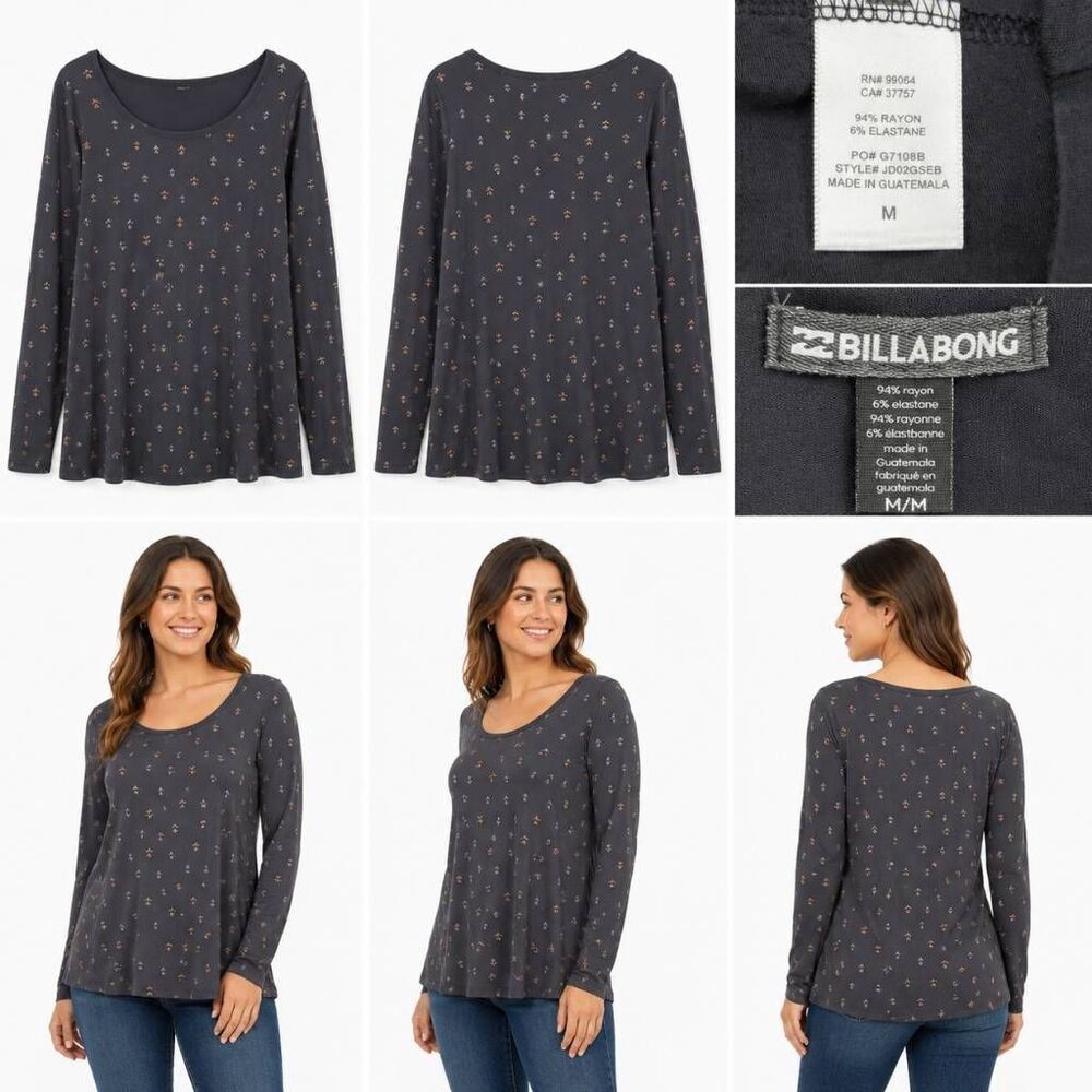 Billabong Medium Gray Tunic